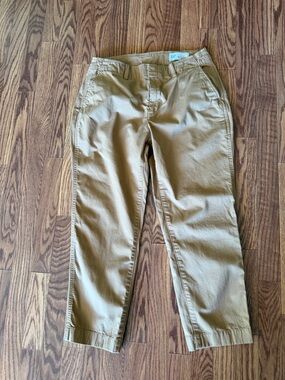 Gap Downtown Khakis Sz 10P, mojave tan colour